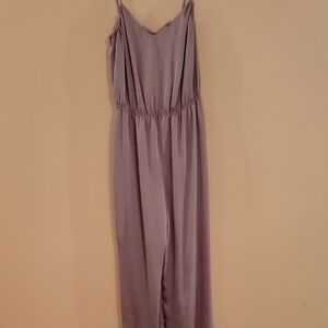 Elegant Taupe Jumpsuit